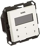 Gira Unterputz-Radio 228403 RDS ohne Lautsprecher ST55, reinweiß-glänzend