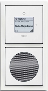 Busch-Jaeger Wlan Radio Komplettset weiß